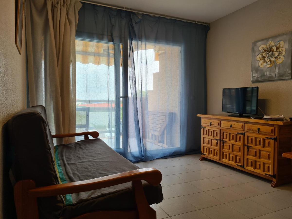 Acogedor Apartamento Vistas Al Mar Rosas Exteriör bild